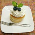 papiko05's cooksnap of when they made ブルーベリーのレアチーズパイ.