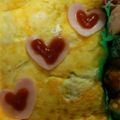 ma___111's cooksnap of when they made 簡単に可愛いオムライス！♡ <お弁当>.