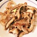 ⊃蜜柑⊂'s cooksnap of when they made 蓮根としいたけのさっぱりおひたし♪.
