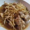 雪乃しずく's cooksnap of when they made 簡単 節約！鶏むね肉の 甘辛もやし炒め！.