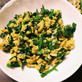 はるちゃん∵'s cooksnap of when they made ✿うちのご飯✿　簡単ニラ玉.