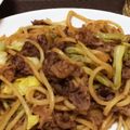 cranberry＊'s cooksnap of when they made 牛肉と野菜のオイスターソース焼そば.