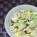 みがつくひと's cooksnap of when they made ルクエで簡単☆キャベツと豆腐の卵とじ.