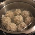tomoあお's cooksnap of when they made もち米肉団子.