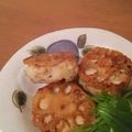 あるまじーろ♪'s cooksnap of when they made こんがりジューシー♪蓮根のはさみ焼き.