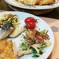 ママうさこ's cooksnap of when they made 簡単！水菜とエリンギとベーコンのサラダ.