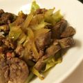 marianon's cooksnap of when they made レバー中華炒め.