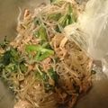 avrilseise's cooksnap of when they made 冷蔵庫の残り物で　韓国直伝簡単チャプチェ.