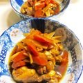ちづりんも's cooksnap of when they made 圧力鍋で作る！　鶏肉と根菜の酢煮.