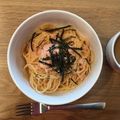 こけしころん192's cooksnap of when they made 簡単★明太子のクリームパスタ★混ぜるだけ.