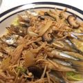 2みーちゃん's cooksnap of when they made ししゃもとキノコのバター醤油.