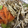 紅緒ちゃん's cooksnap of when they made 豚もも肉とキノコのホイル焼き.