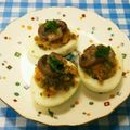 ととろ＆めい's cooksnap of when they made きのこ（マッシュルーム）と卵のグラタン.