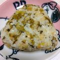 やきねこ's cooksnap of when they made 天かす＆高菜＆かつおぶし☆絶品おにぎり.