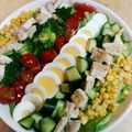 たにたーに's cooksnap of when they made パーティーに♪簡単‼︎豪華なコブサラダ☆.