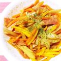 ちゃー's cooksnap of when they made 新ごぼうとベーコンの炒め物.