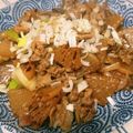 yuuhi12hi's cooksnap of when they made ほっこり☆焼き大根と豚バラの煮物.