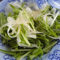 クック3KQMVB☆'s cooksnap of when they made あと一品、水菜タマネギの簡単サラダ.