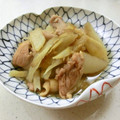 あっこ姉's cooksnap of when they made 鶏牛蒡風に大根も参加～煮物的とろみ炒め.