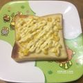 クックWYZ360☆'s cooksnap of when they made 朝から簡単♫コーンマヨトースト〜.