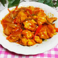 めみたん☆'s cooksnap of when they made 簡単！酢鶏の甘酢あん.