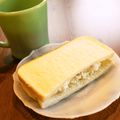 るるおか's cooksnap of when they made ✿チーズとりんごジャムのサンドイッチ✿.