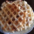 のんきのこ's cooksnap of when they made たい焼き風あんこワッフル♪.