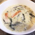 ぶぶまる♡'s cooksnap of when they made 冬にキャベツとニラ温か＊豆乳スープ＊.