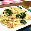 mirising's cooksnap of when they made レモン風味♡海老のペペロンチーノ.