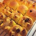 mari403's cooksnap of when they made がっかりかぼちゃの米粉ぱん！.