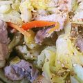 ほにゃ！'s cooksnap of when they made すぐ出来る☆キャベツと豚肉のおかか炒め.
