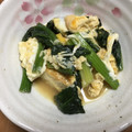 春風24's cooksnap of when they made 簡単節約☆豆腐とほうれん草の卵とじ.