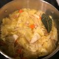 kinocoちゃん's cooksnap of when they made 煮るだけキャベツのポトフ.