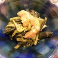 Kappa's cooksnap of when they made はたけ菜と揚げの炊いたん 京都.