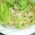 ぁぼかど's cooksnap of when they made キャベツとアンチョビのパスタ.