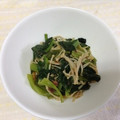 いちごスロータクシー's cooksnap of when they made 小松菜とえのきだけの煮浸し.