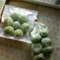 ひさとん's cooksnap of when they made 卵もバターも不要‼抹茶スノーボール♡.