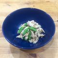 ☆クロちん☆'s cooksnap of when they made ★スナップエンドウとササミの胡麻和え★.