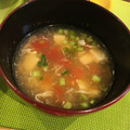 ララ♡メロディ's cooksnap of when they made トマトと豆腐の中華スープ.