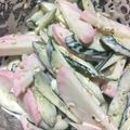 mamipiko❁'s cooksnap of when they made 簡単～！☆かまぼこときゅうりのサラダ☆.