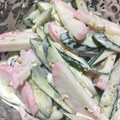 mamipiko❁'s cooksnap of when they made 簡単～！☆かまぼこときゅうりのサラダ☆.