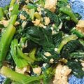 ミナっしー's cooksnap of when they made 時短【フライパン２つで】ほうれん草卵炒め.