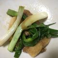 まゆげっと's cooksnap of when they made レンチンで！あさつきの新芽の煮浸し.