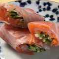 ノアち's cooksnap of when they made おうちにある物で簡単！生春巻き.