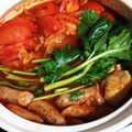 yanagamo's cooksnap of when they made トマトたっぷりトマト鍋.