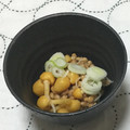 おはなすき's cooksnap of when they made 納豆となめこの和え物.