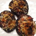 Mijumallow's cooksnap of when they made シイタケの生ハムパン粉焼き.