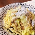 ayu_man's cooksnap of when they made 白だしで簡単！しらすとネギのパスタ.