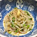 ｱｯﾌﾟﾙｸｯｷｰ's cooksnap of when they made もやしとカイワレのさっぱり中華和え！.