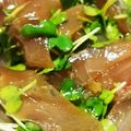 ぞろさん's cooksnap of when they made 残った刺身で簡単！ピリ辛ユッケ.